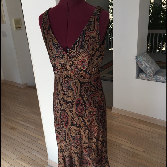 Lauren Ralph Lauren Dresses & Skirts - Ralph Lauren paisley silk dress